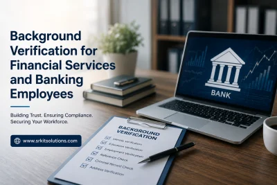background verification for financial services and banking employees