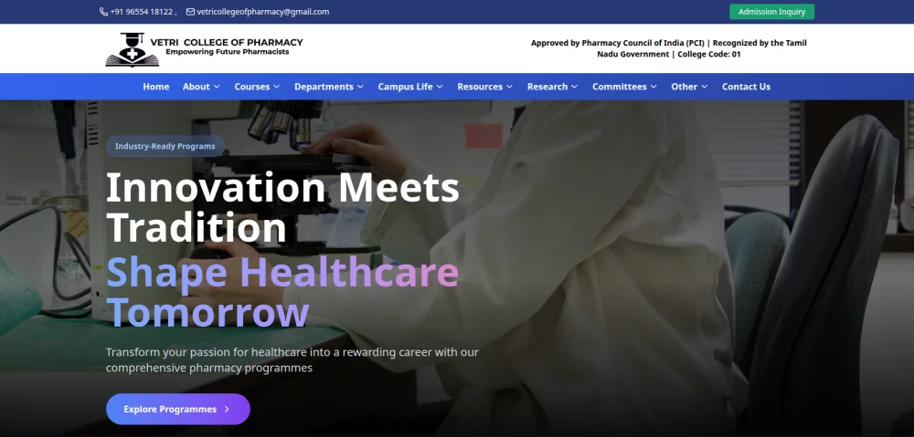 Vetri College of Pharmacy