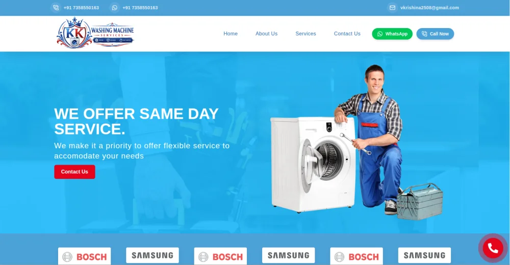 KK Washing Machine Sales & Services