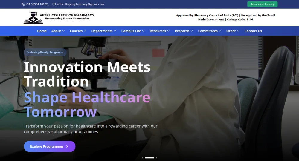 Vetri College of Pharmacy